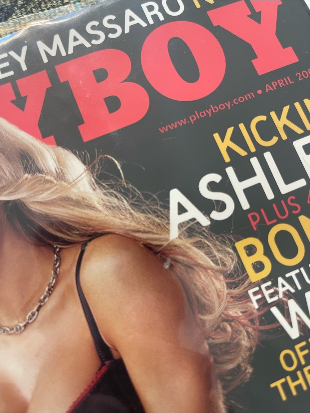 Playboy April 2007 Ashley Massaro WWE Chyna Torrie Sable + Centerfold